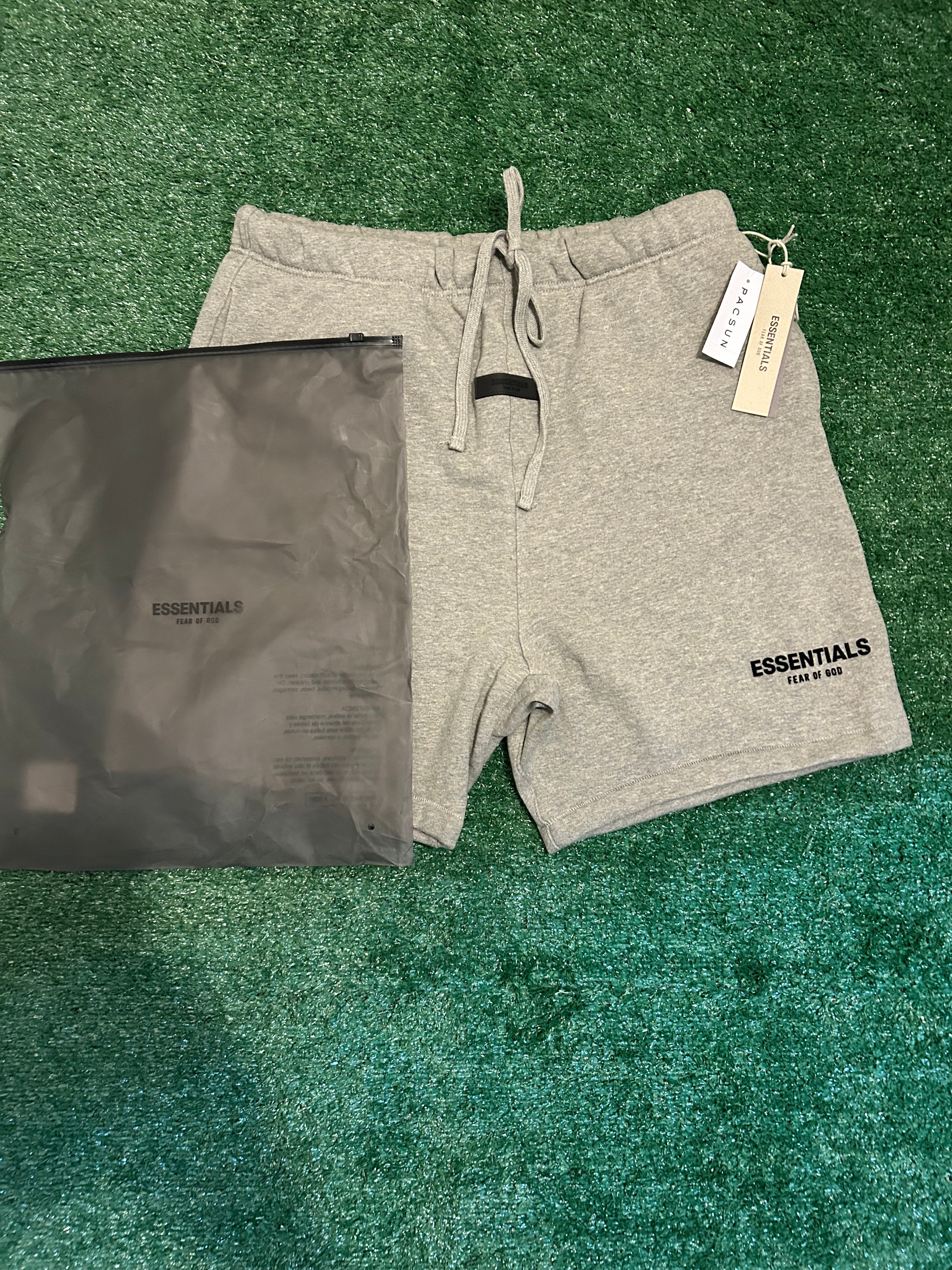 Essentials Dark Oatmeal Shorts