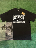 Black Stussy Los Angeles Tee