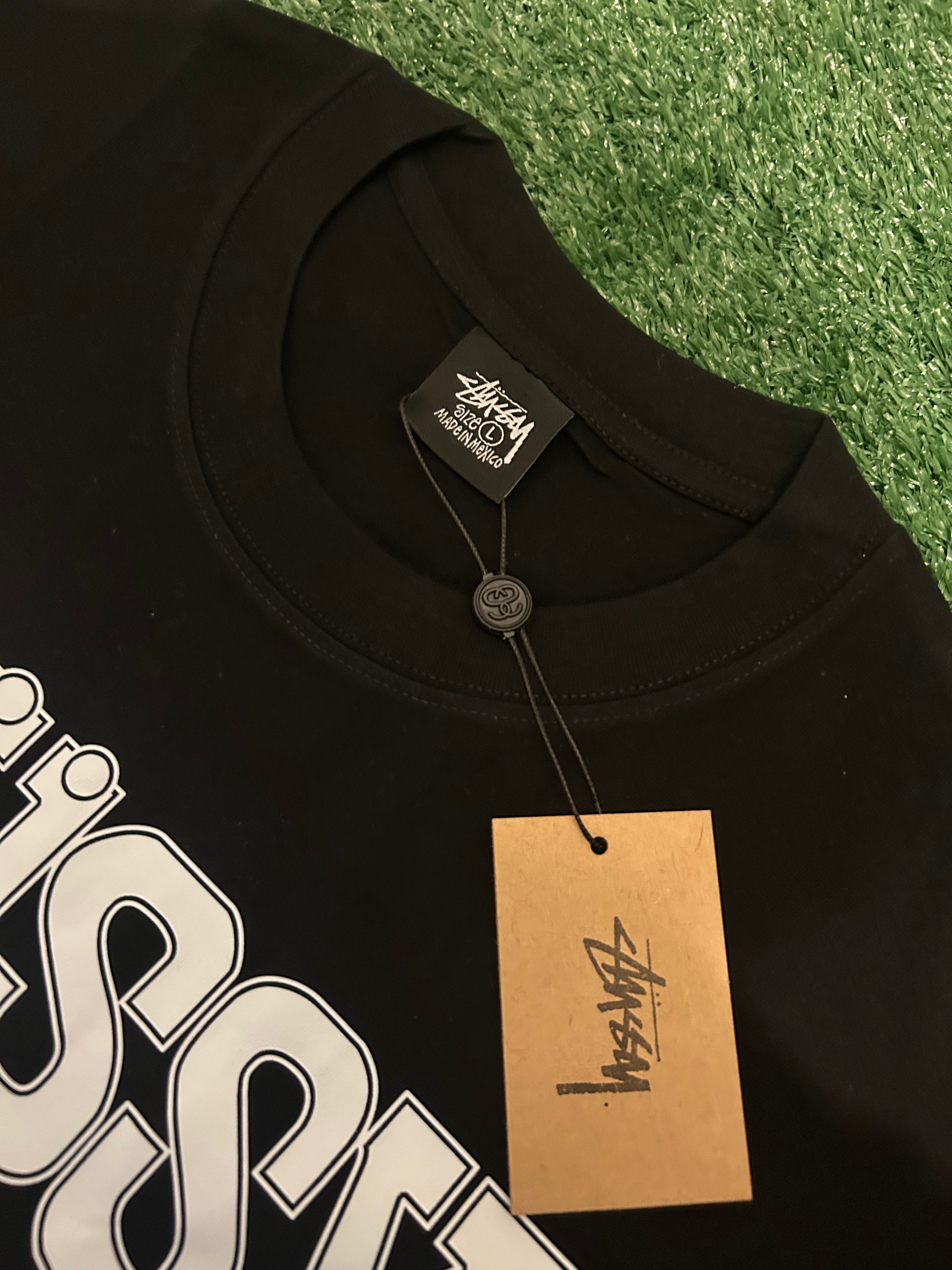 Black Stussy Los Angeles Tee