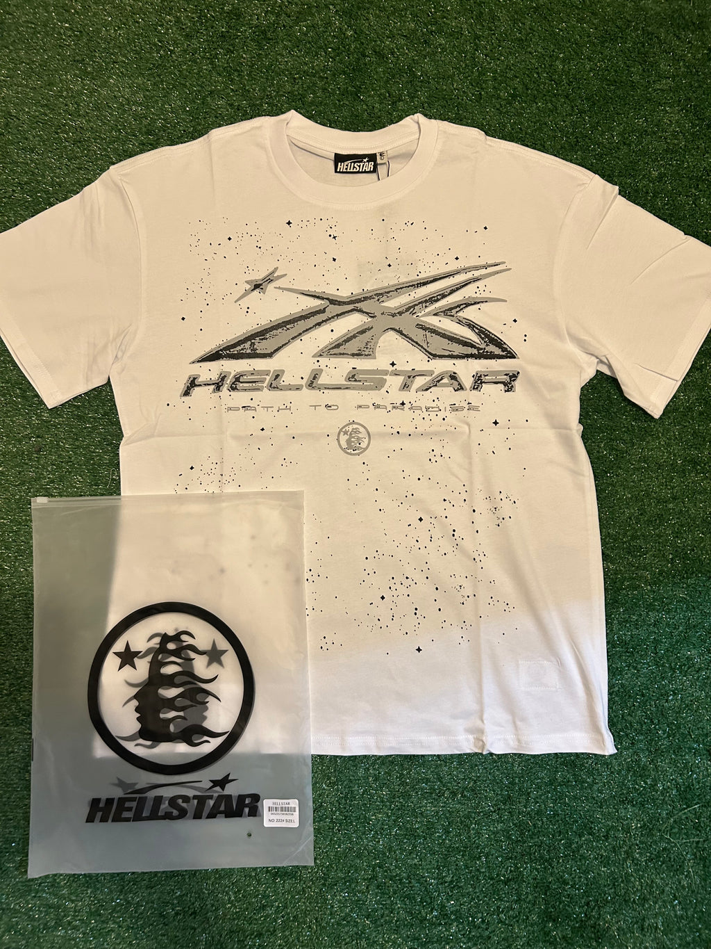 White Oreo Hellstar Tee